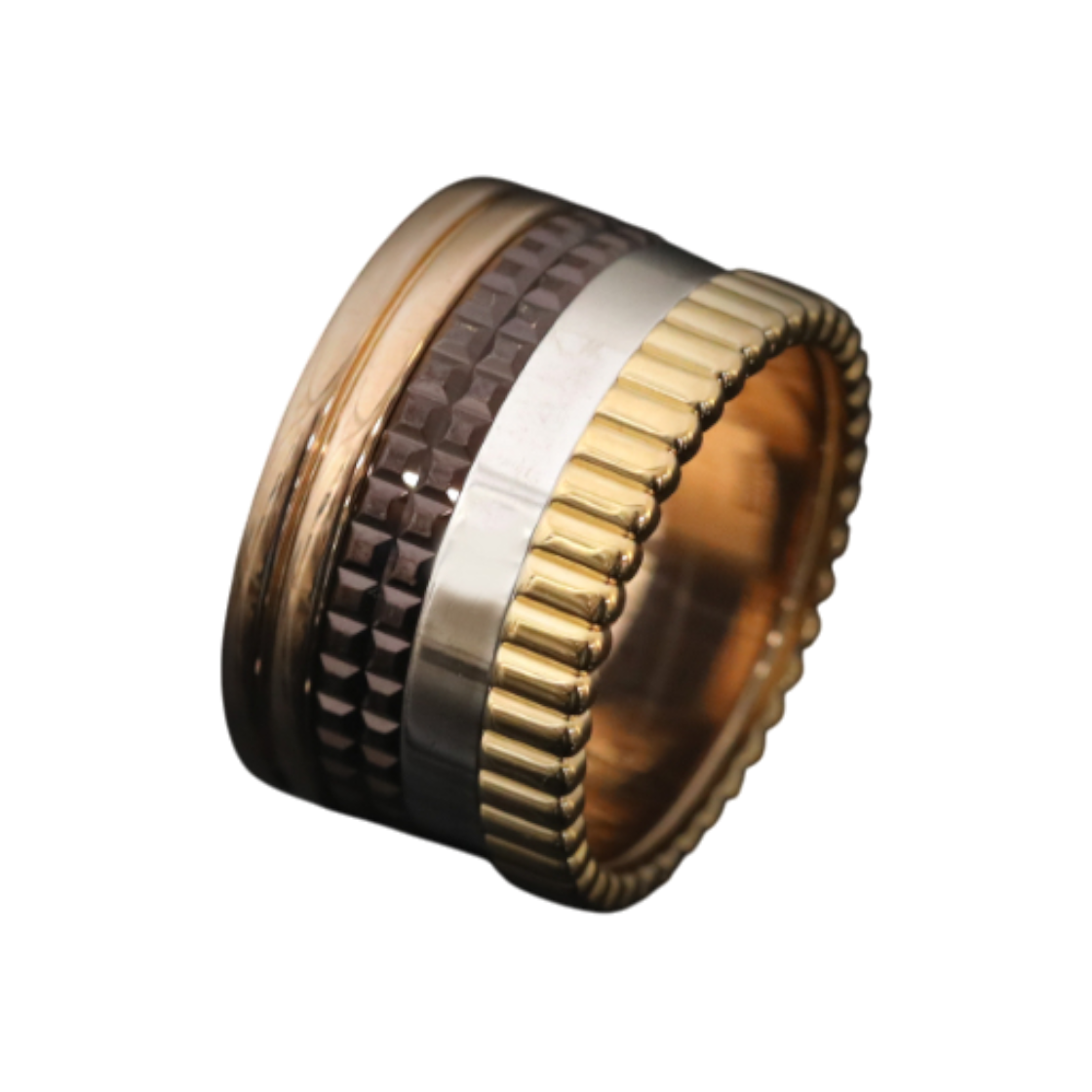 부쉐론 JRG00257 콰트로 클래식 라지 링 50호 12mm(Boucheron Quatre Classique Large Ring 50 12mm)