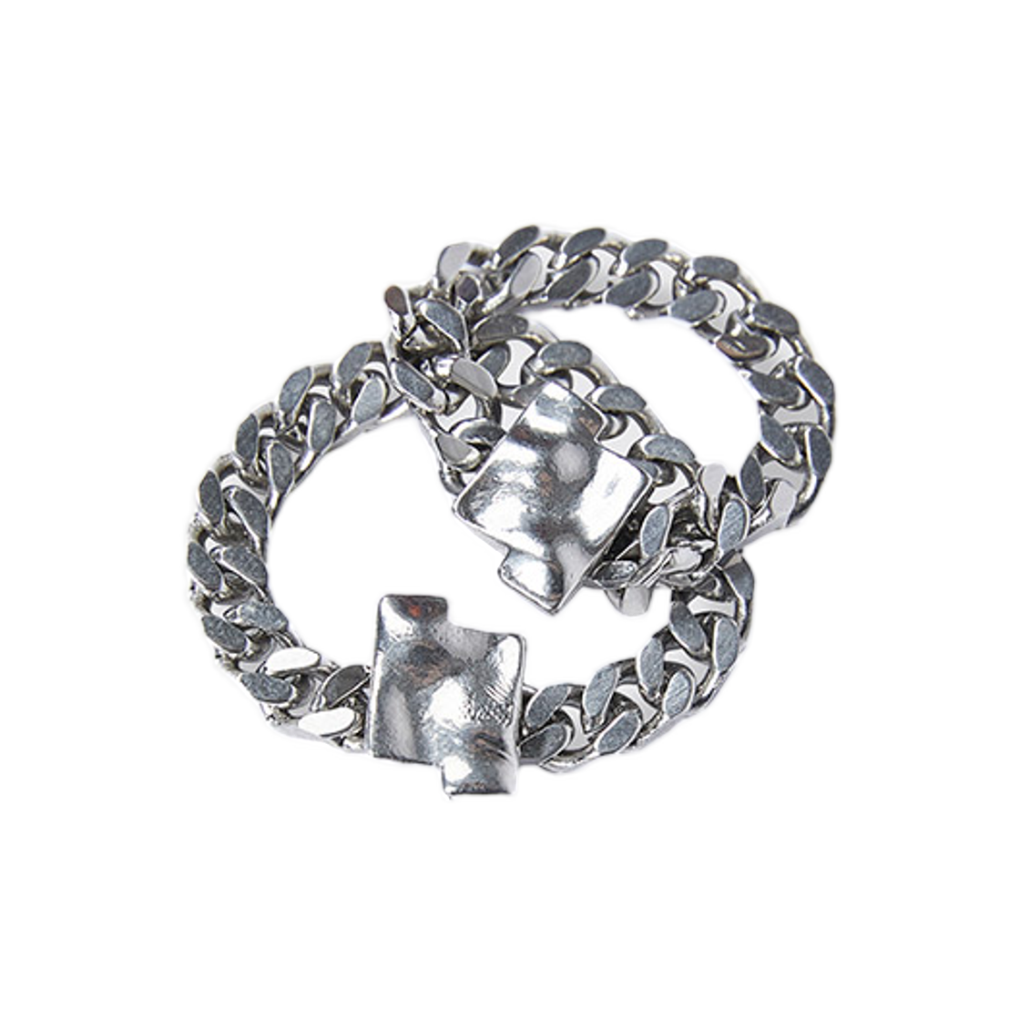 아더에러 TRS 체인 링 볼드 실버(Ader Error TRS Chain Ring Bold Silver) - 2