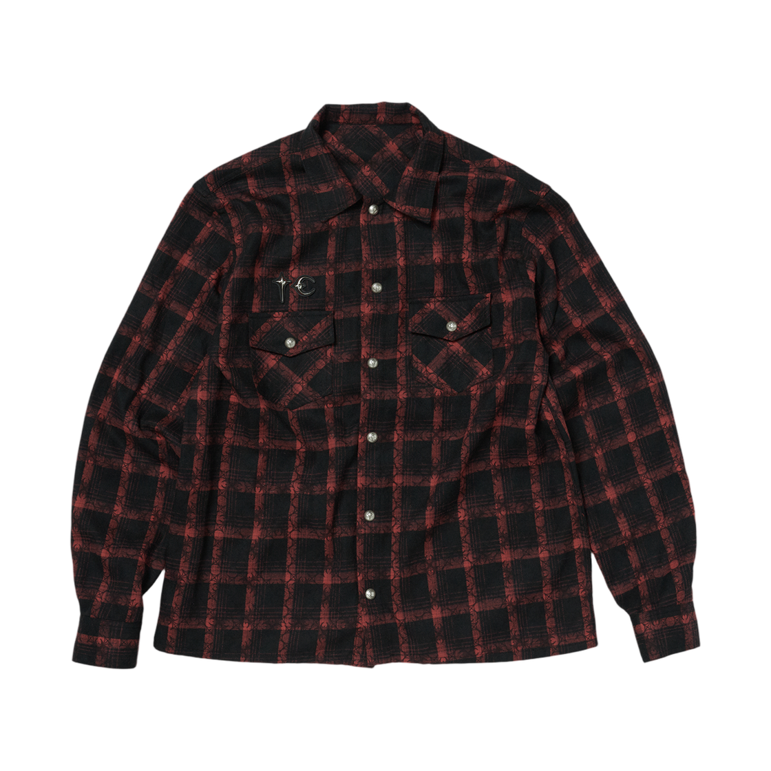 - Thug Club TC All Over Pattern Shirt Red