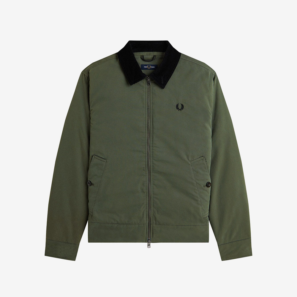 프레드 페리 투웨이 카반 재킷 로렐리스그린(Fred Perry The Caban Jacket Laurel Wreath Green) - 5