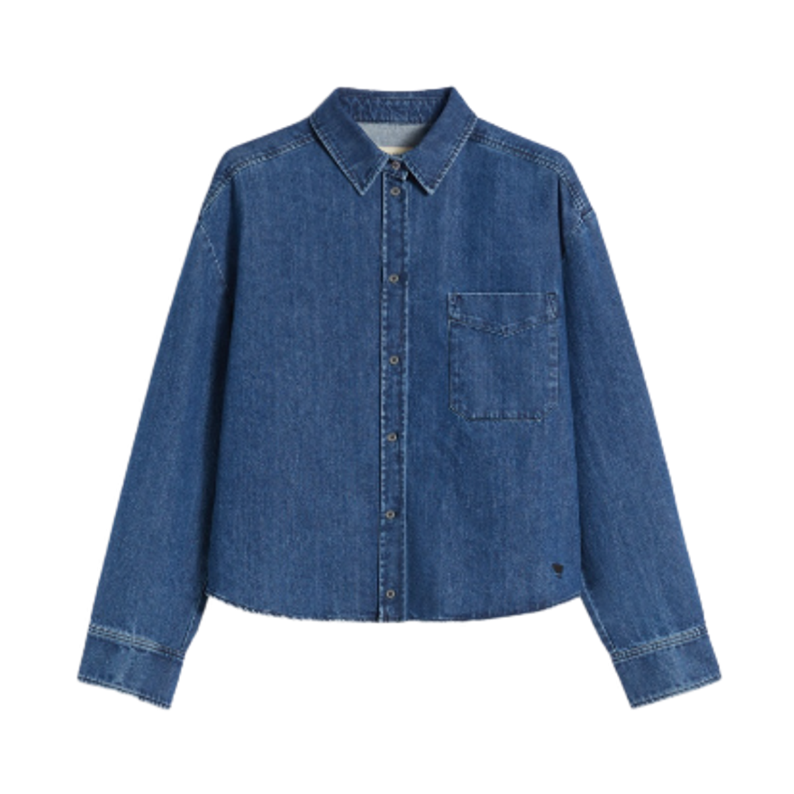 OBBIA-022 (W) Weekend Max Mara Obbia Denim Shirt Navy