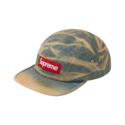 Supreme Denim Camp Cap Dirty Indigo - 25FW