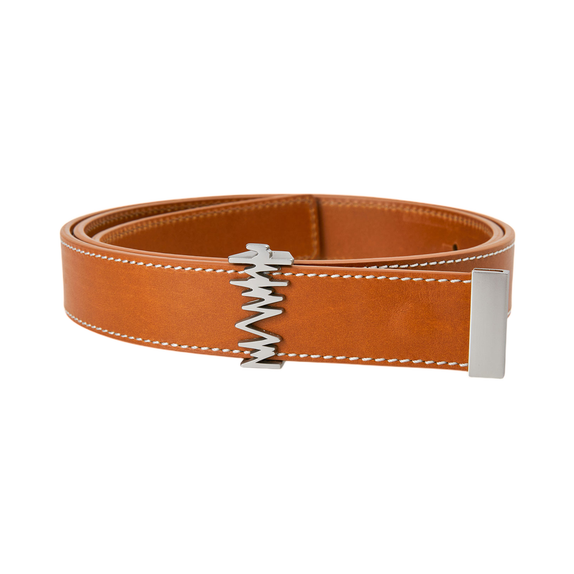 BLAFWBT01BR Ader Error Zigzag Belt Brown