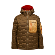 Peak Performance Helium Utility Down Hooded Jacket Meadow Moss