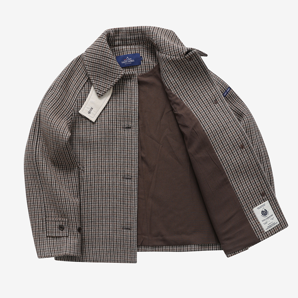 세인트 제임스 25FW 뉴컬러 엘 체크(Saint James Elle CHK) - 3