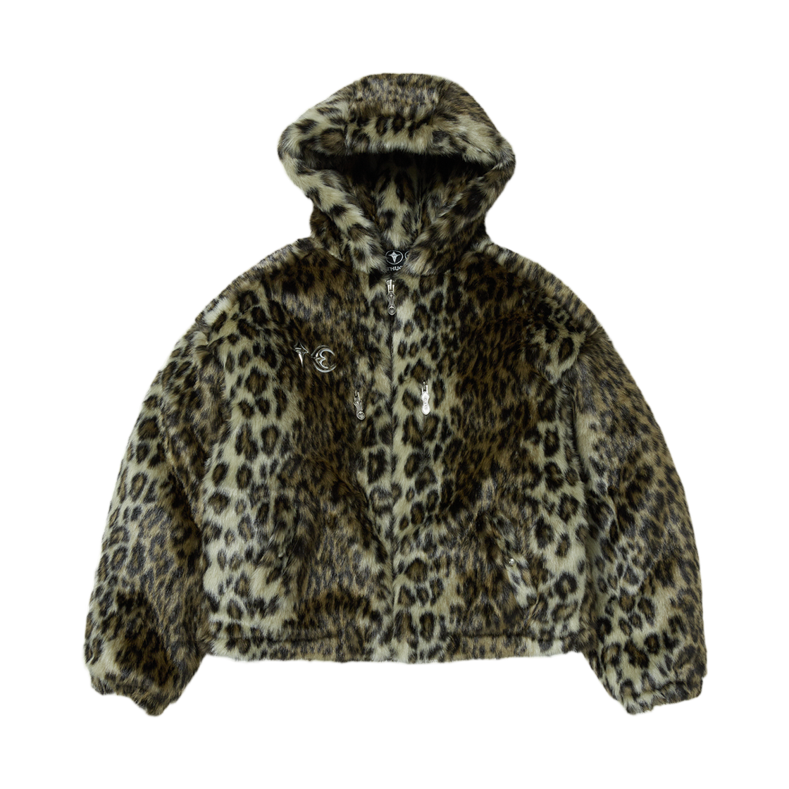떠그 클럽 TC 빅 퍼 자켓 브라운(Thug Club TC Big Fur Jacket Brown) - 1