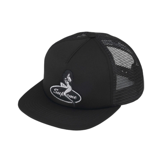 Supreme / Pin Up Mesh Back 5-Panel (黒) Supreme Pinup Mesh Back 5-Panel (FW25) - $48