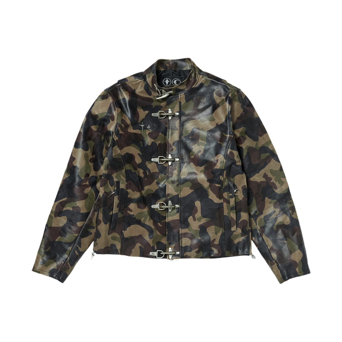 떠그 클럽 카모 레더 자켓 카모(Thug Club Camo Leather Jacket Camo) - 1