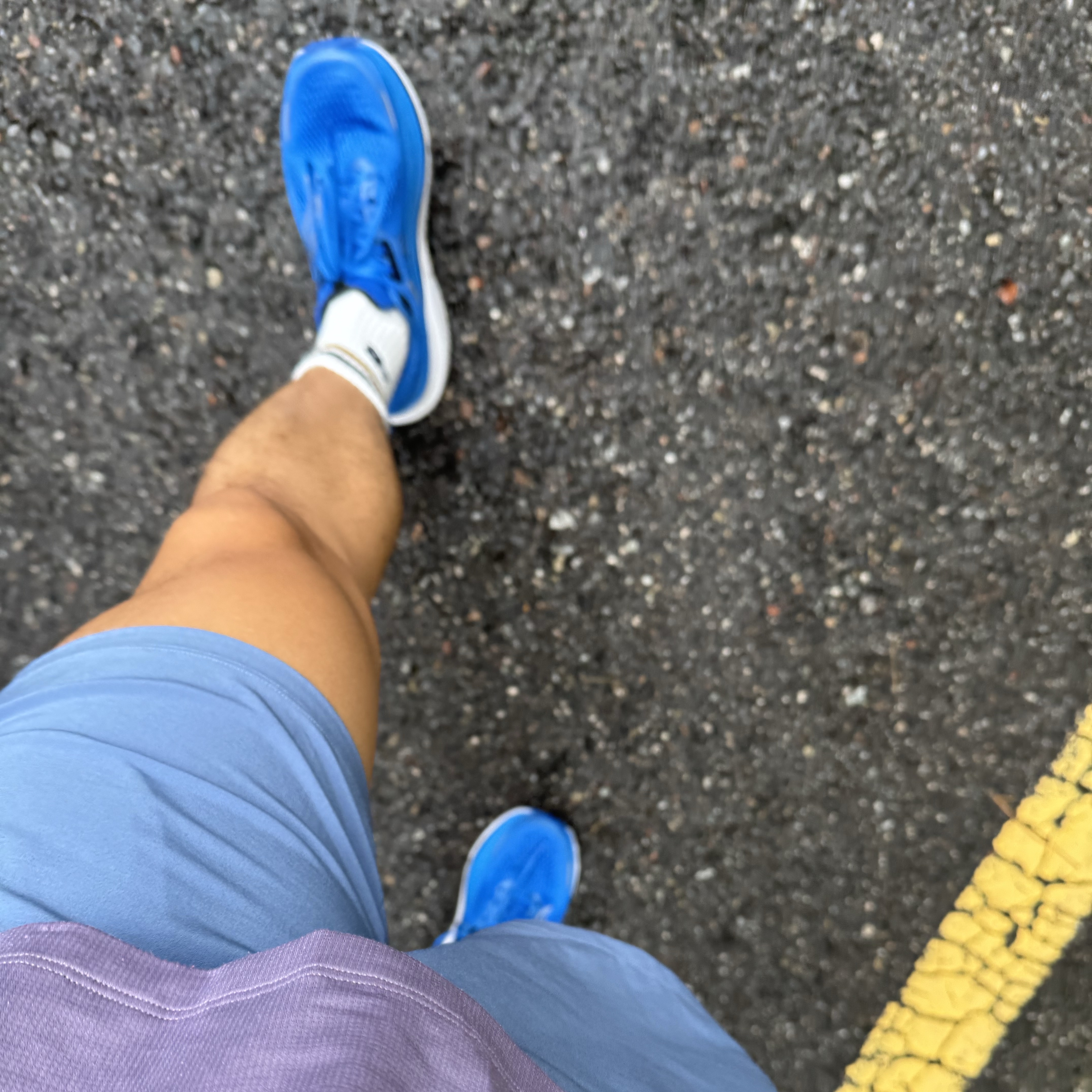 Asics Novablast 5 Illusion Blue Light Blue 착용 스타일