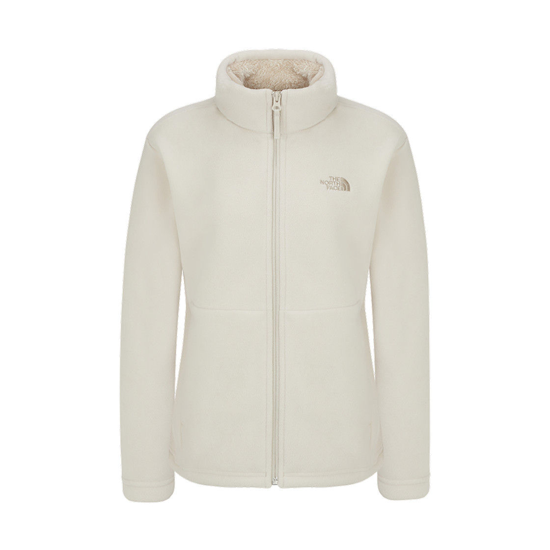 NJ4FR80B (W) The North Face Furry Fleece Jacket Cream - 25FW