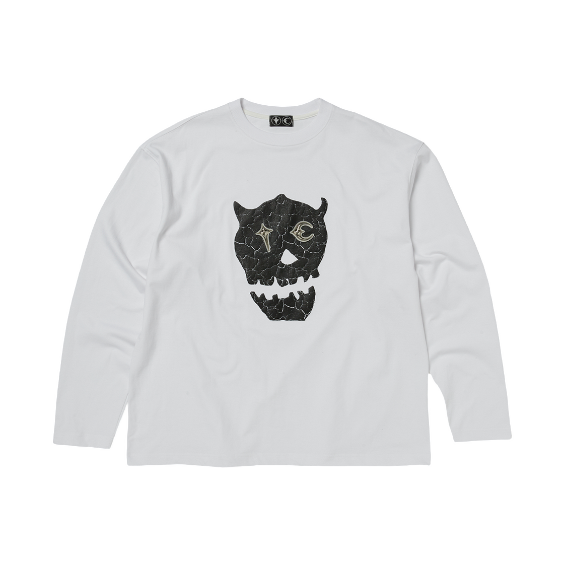 떠그 클럽 TC 스컬 롱 슬리브 화이트(Thug Club TC Skull Long Sleeve White)