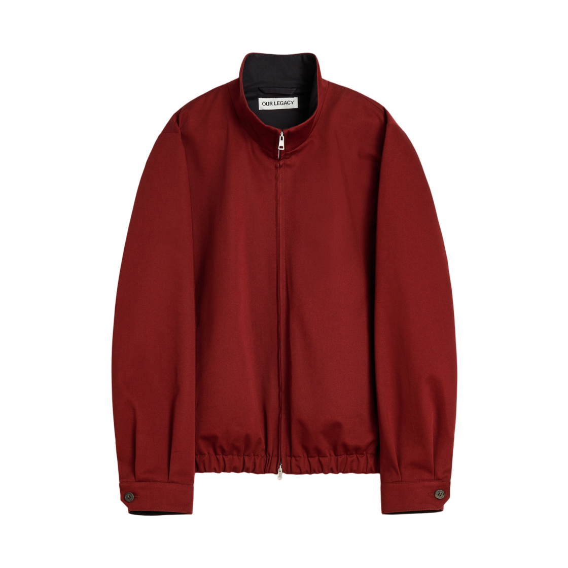 M4251CP Our Legacy Casino Jacket Profound Red Megatwist Twill