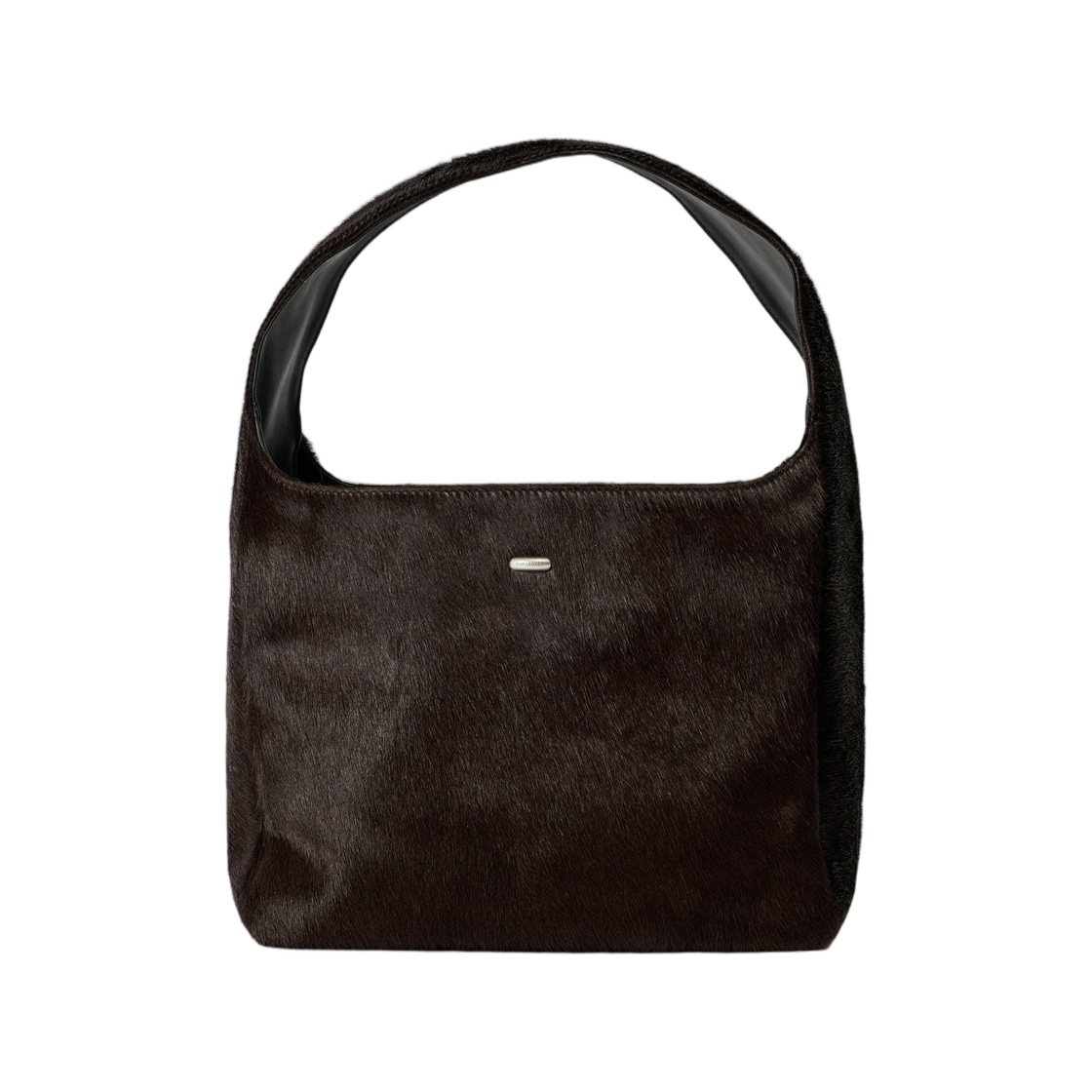 A4258BCH Our Legacy Brick Bag Chocolate Hair On Hide