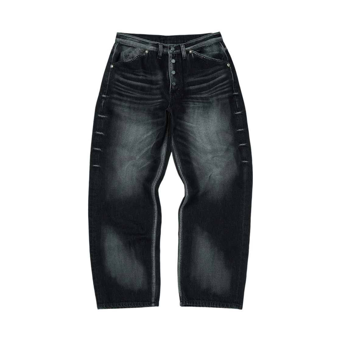 떠그 클럽 TC 레더 백 포켓 팬츠 블랙(Thug Club TC Leather Back Pocket Pants Black)