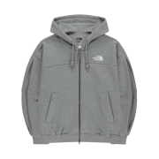 The North Face Dayoff Hood Zip Up Heather Gray - 25FW