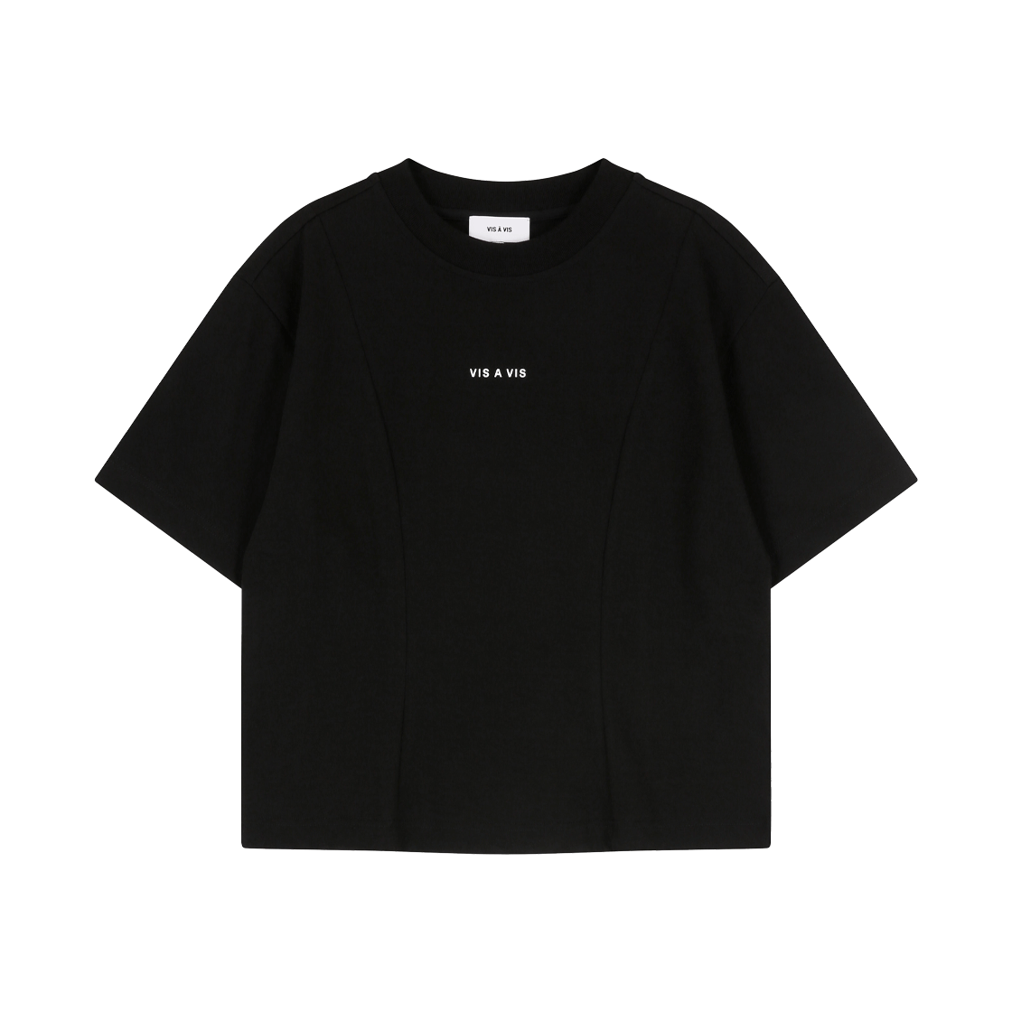 262-2401-01 VIS A VIS Logo Tee Shirt Black