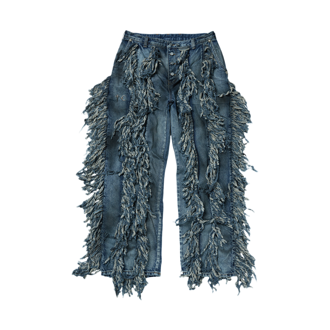 떠그 클럽 엔젤스 데님 팬츠 블루(Thug Club Angels Denim Pants Blue)