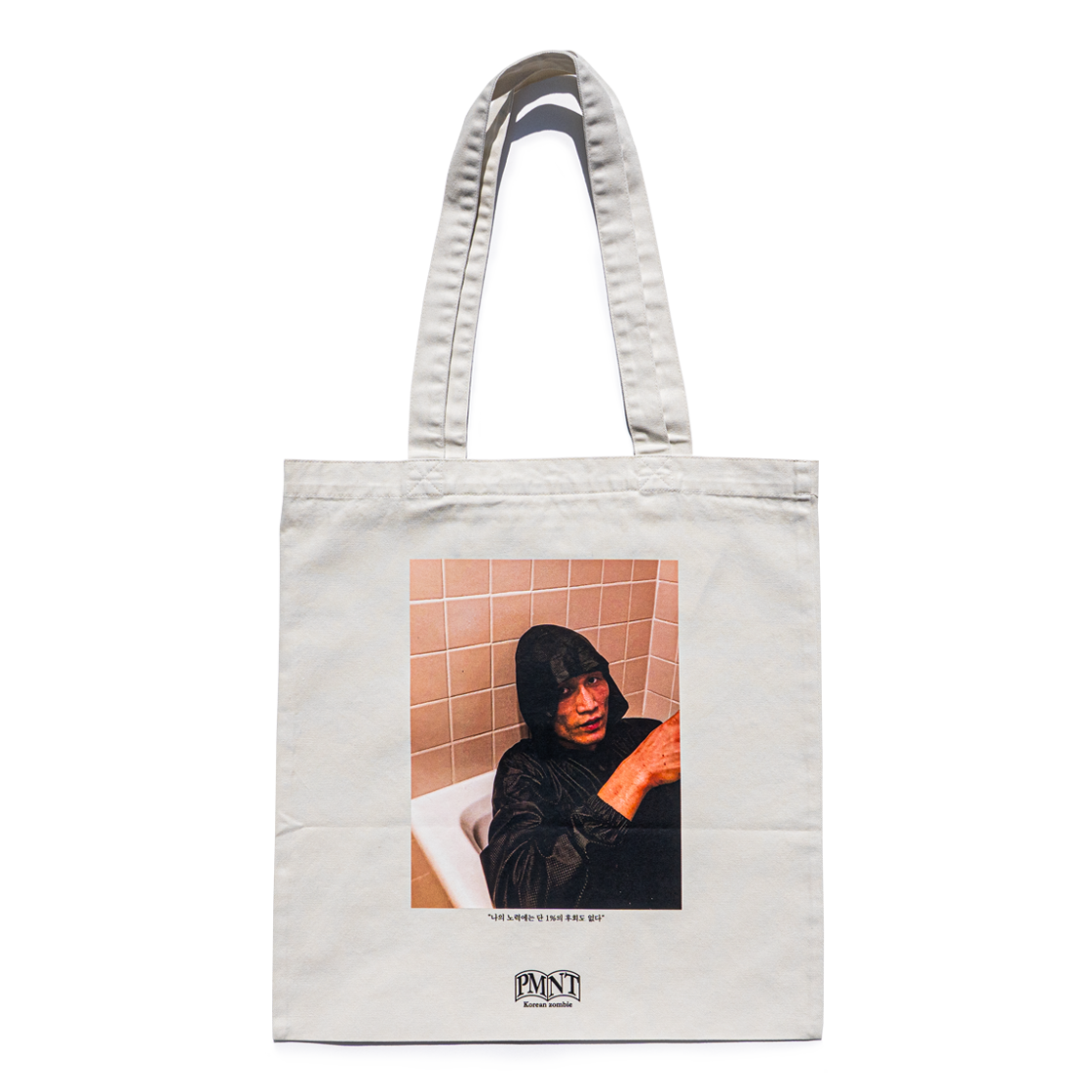PMNT x Nice Weather x 정찬성 에코백 #1(PMNT x Nice Weather x Jung Chan Sung EcoBag #1)