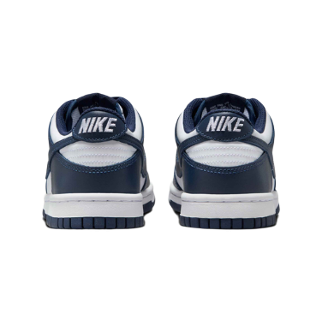 (GS) 나이키 덩크 로우 화이트 미드나잇 네이비((GS) Nike Dunk Low White Midnight Navy) - 3