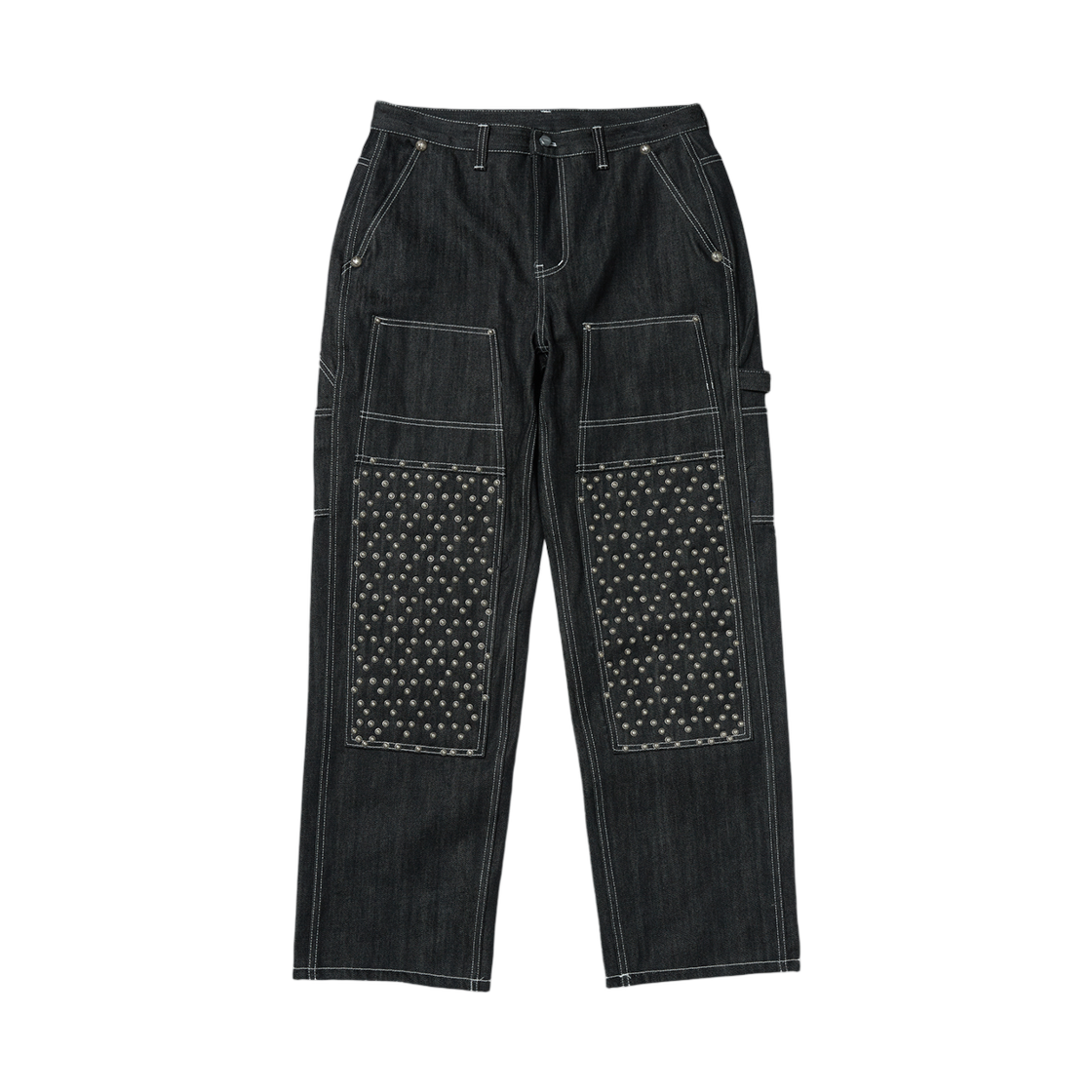 떠그 클럽 엔젤스 스터드 워크 팬츠 블랙(Thug Club Angels Studded Work Pants Black)