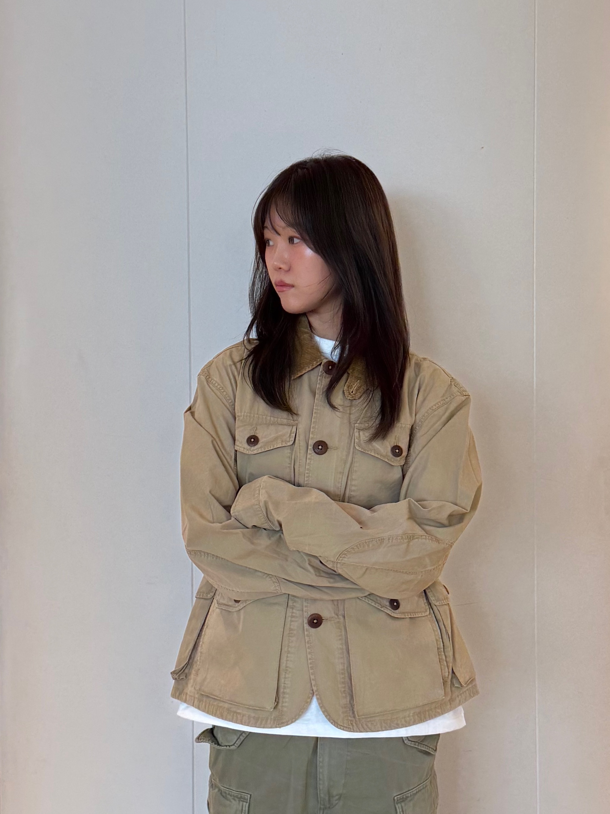 [KREAM Limited Edition The Trophy Fishing Club / 10%적립] Polo Ralph Lauren Canvas Wading Jacket Khaki - 25FW, [KREAM Limited Edition The Trophy Fishing Club / 10%적립] Polo Ralph Lauren Big Cargo Olive - 25FW 착용 스타일 - 2