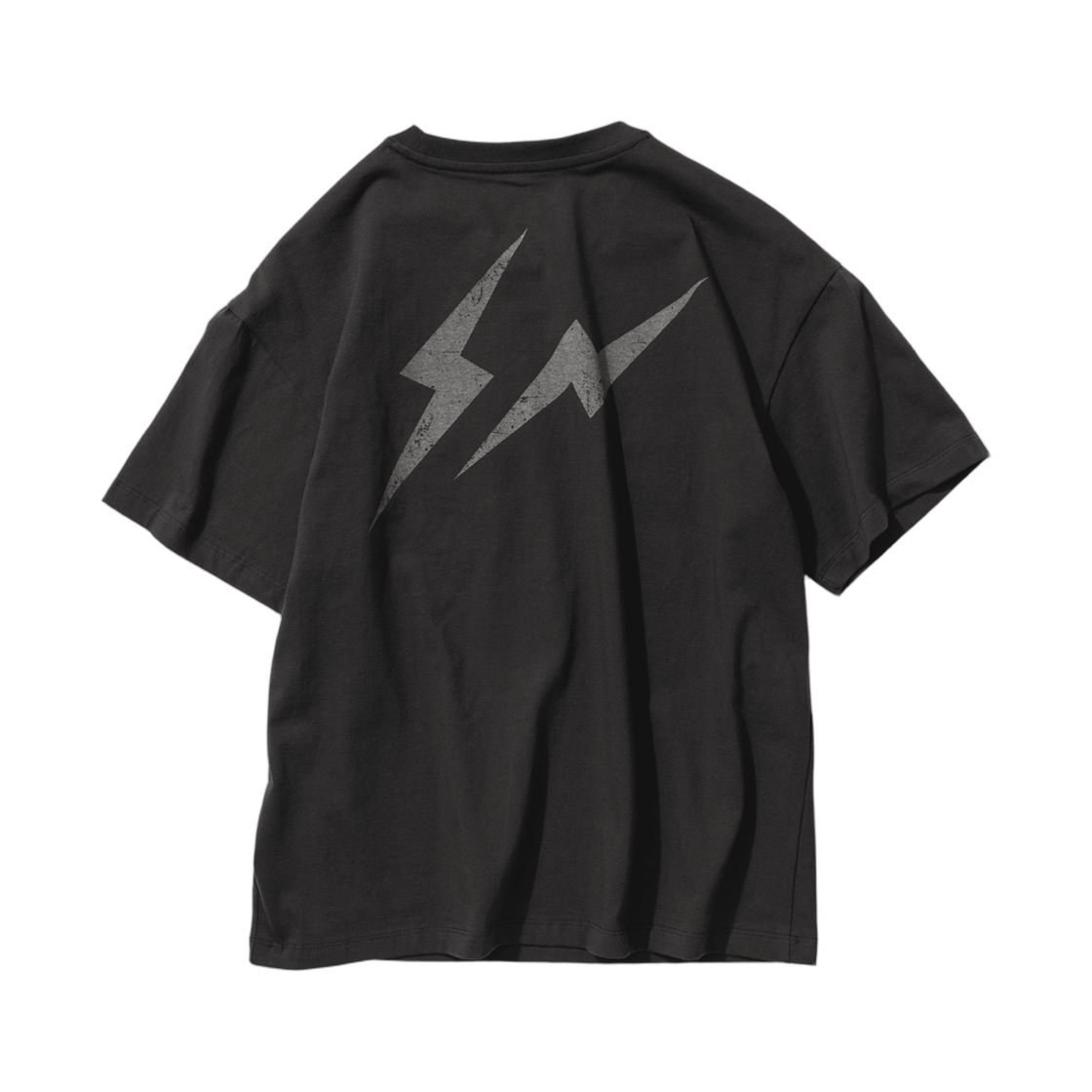 (키즈) 프라그먼트 미니 픽셀 로고 티셔츠 차콜((Kids) Frgmt Mini Pixel Logo T-Shirt Charcoal) - 2