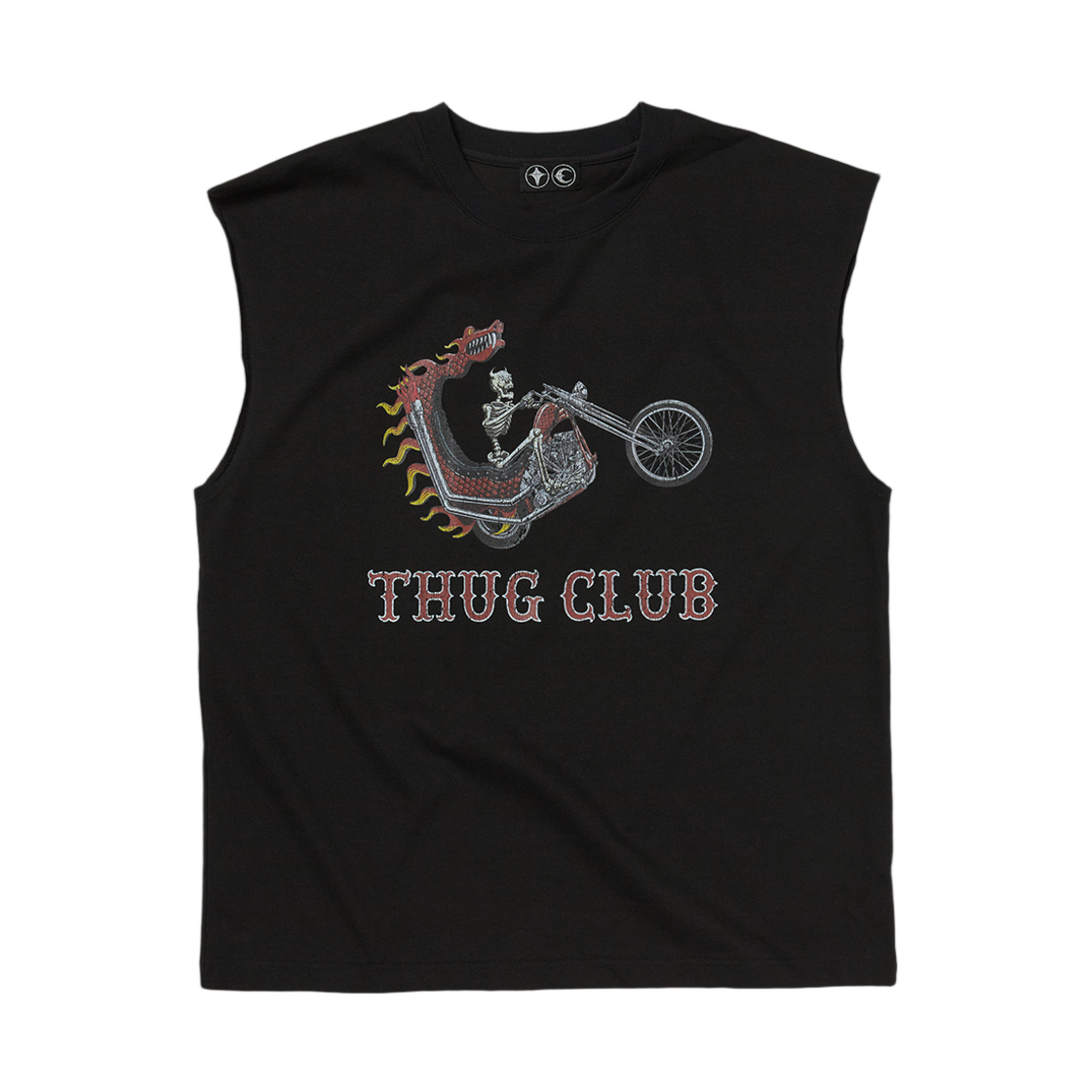 떠그 클럽 드래곤 쵸퍼 슬리브리스 블랙(Thug Club Dragon Chopper Sleeveless Black)