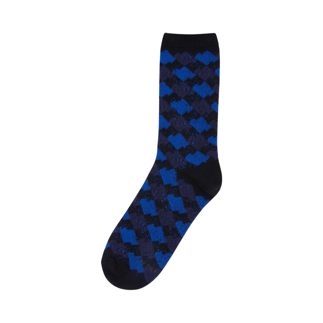BMADFWAC0303BL Ader Error Tenit Gingham Socks Z-Blue