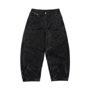 Punch Drunk Parties Self Guard Washed Fireman Pants Washed Black