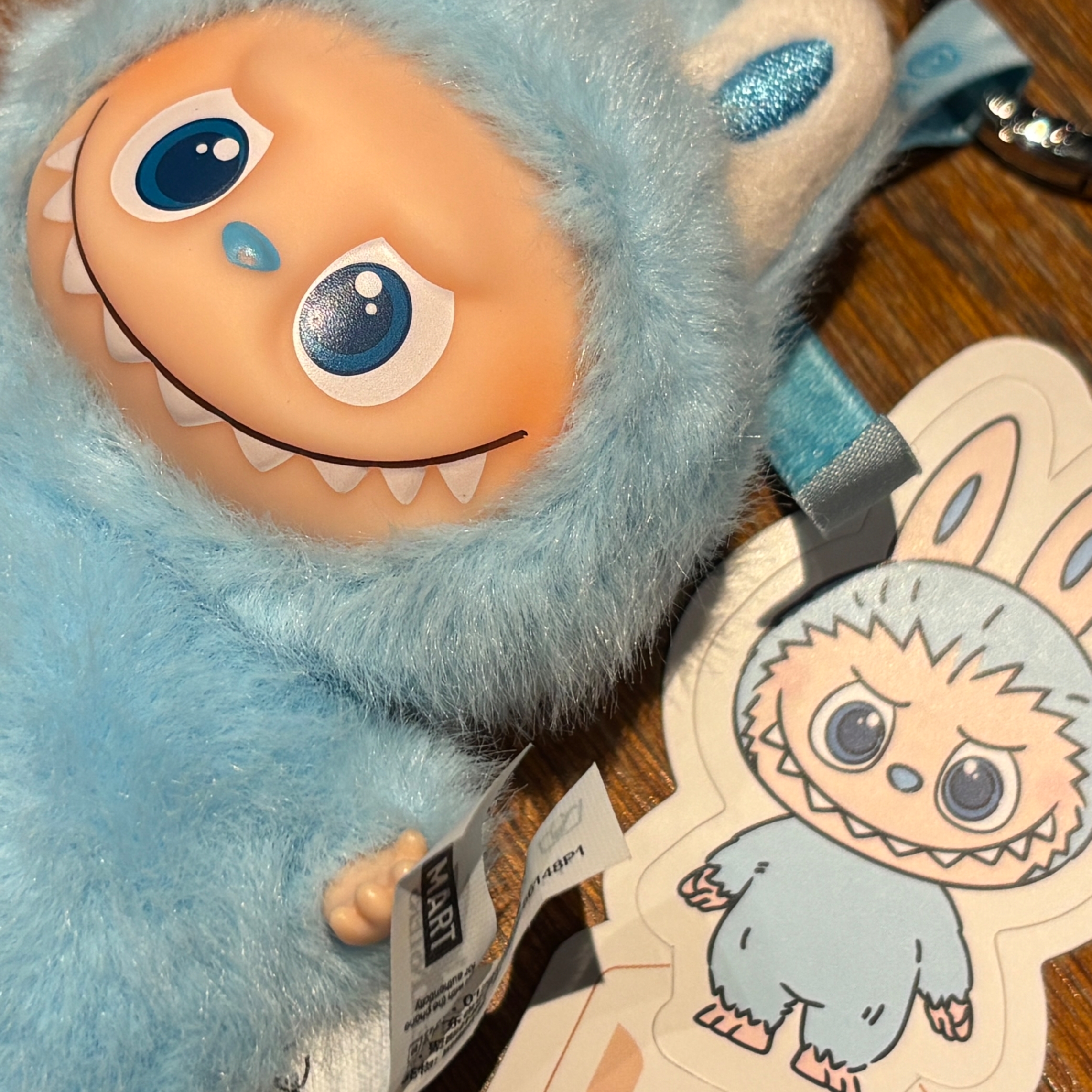 Pop Mart Labubu The Monsters Pin For Love Series Vinyl Plush Pendant (A-M) K (Opened Case) 착용 스타일