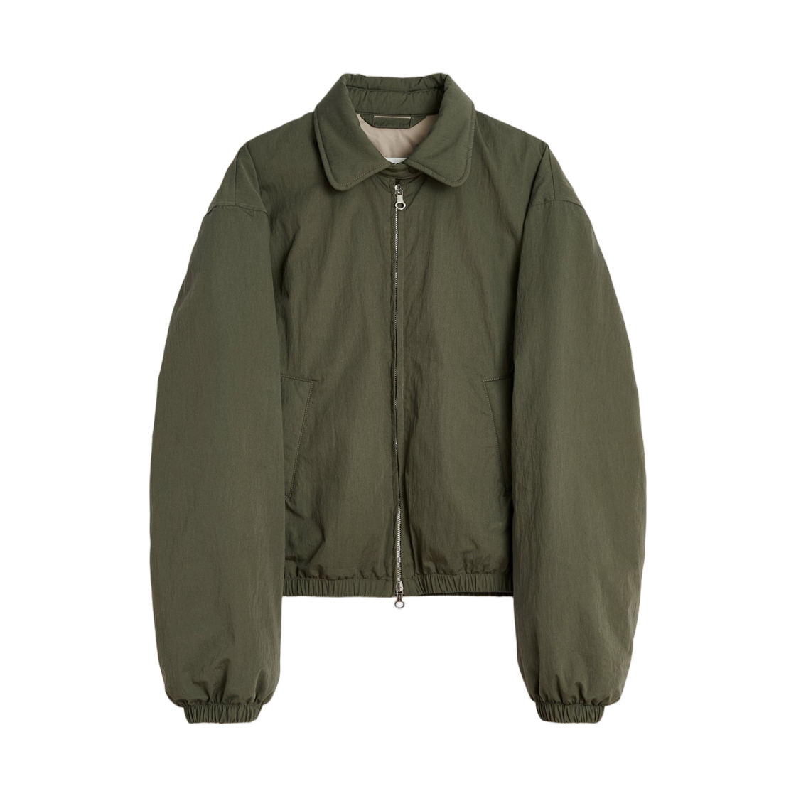 W4251CS (W) Our Legacy Cropped Avenue Puffa Solaro Sage Tide Cotton Nylon