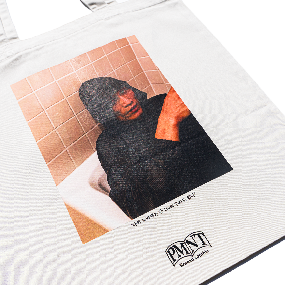 PMNT x Nice Weather x 정찬성 에코백 #1(PMNT x Nice Weather x Jung Chan Sung EcoBag #1) - 3