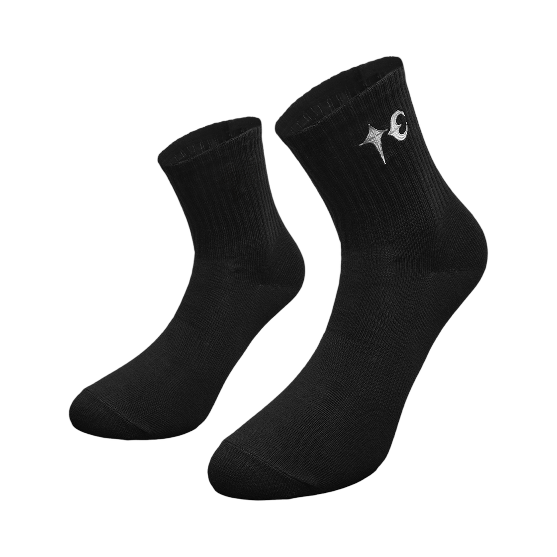 떠그 클럽 TC 자수 삭스 블랙(Thug Club TC Embroidered Socks Black)