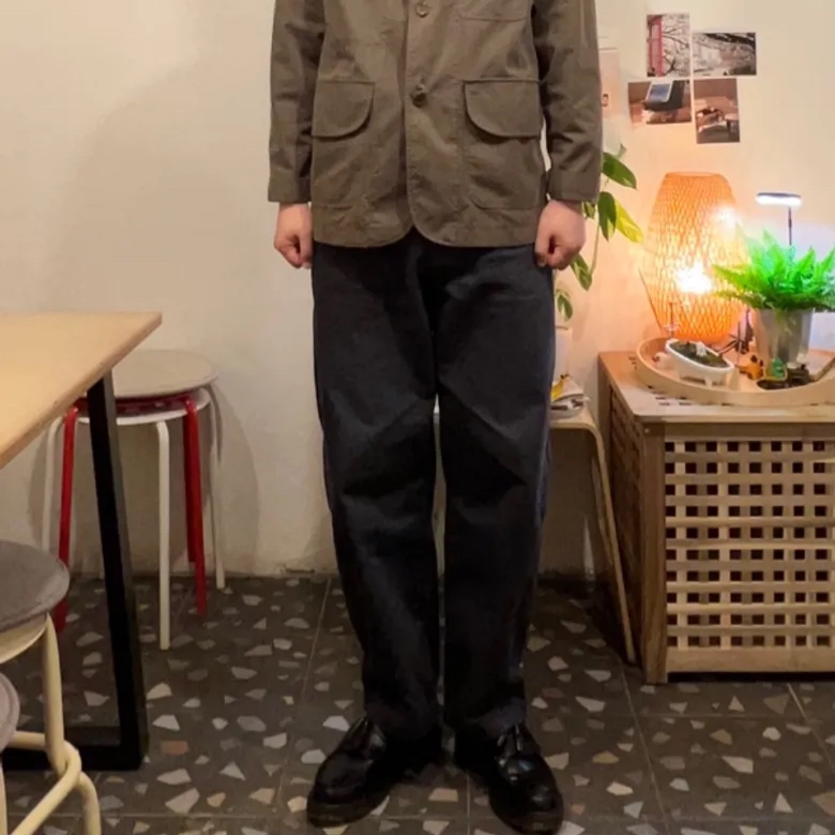 Dr. Martens Adrian Smooth Tassel Loafer Black 착용 스타일