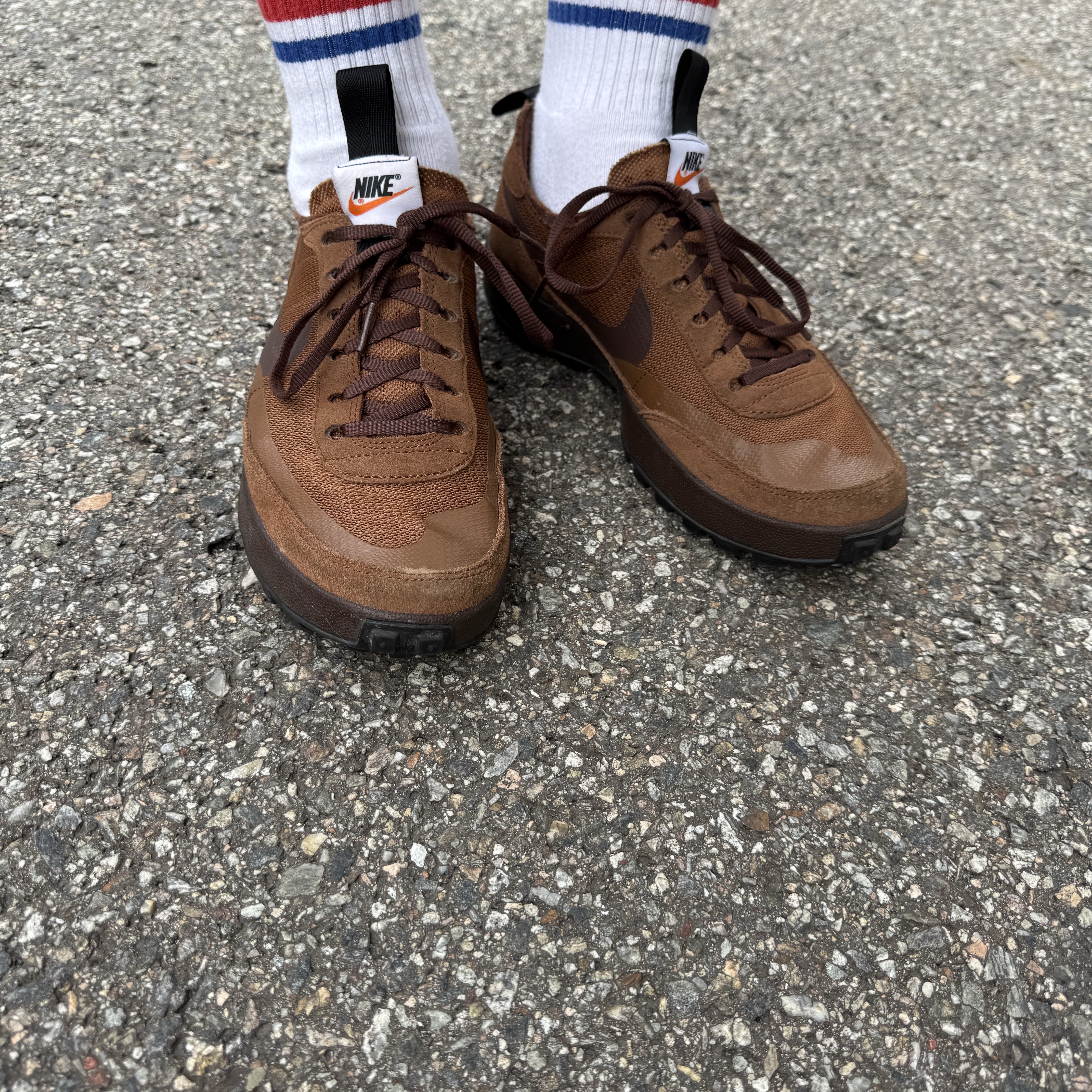 Nike x Tom Sachs General Purpose Shoe Brown 착용 스타일