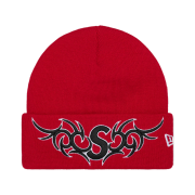 Supreme New Era Tribal S Logo Beanie Red - 25FW