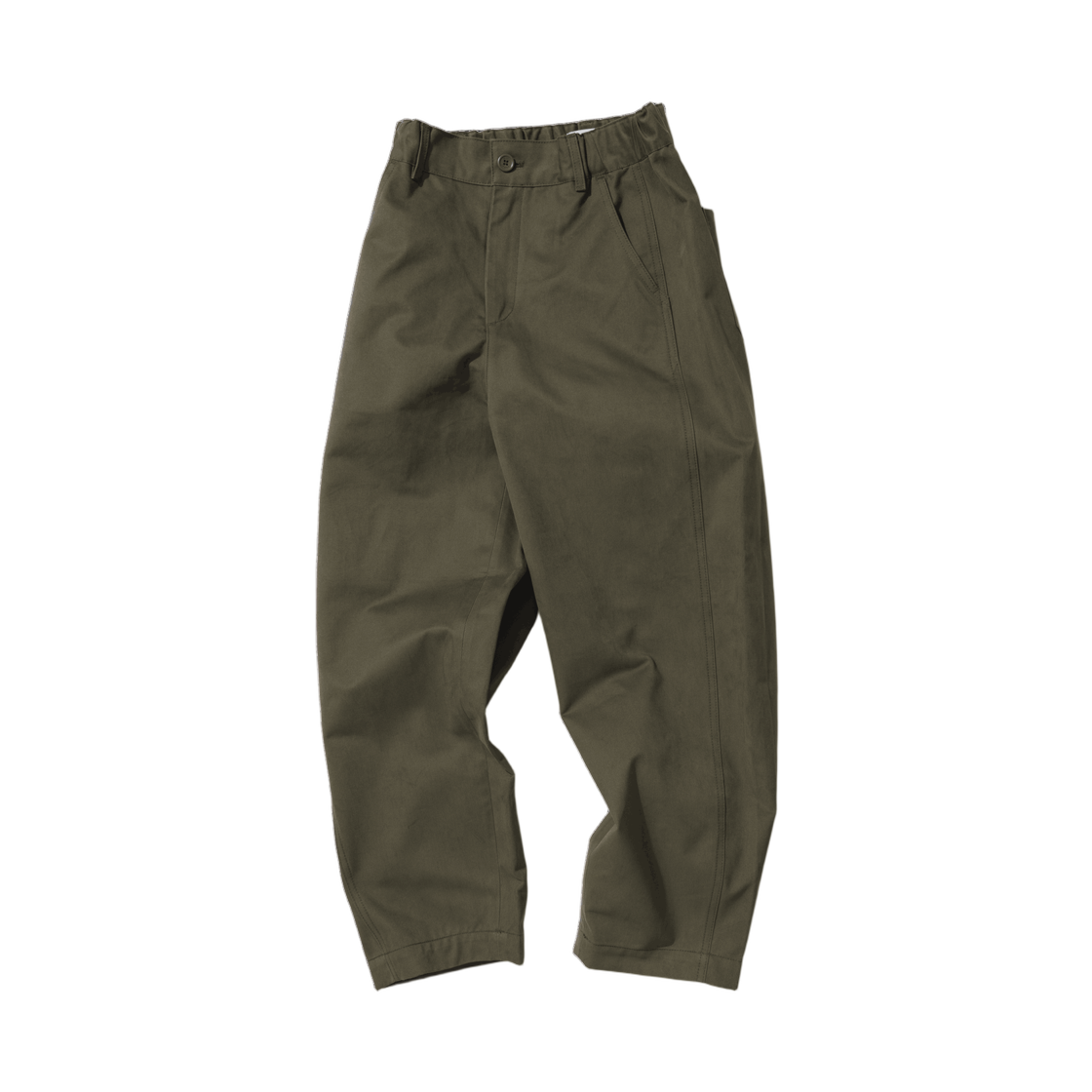 (키즈) 프라그먼트 미니 치노 트라우저 카키((Kids) Frgmt Mini Chino Trousers Khaki) - 1