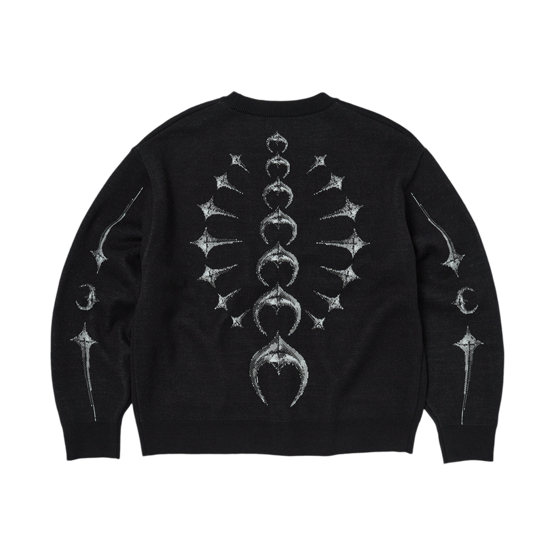- Thug Club TC Bone Knit Cardigan Black