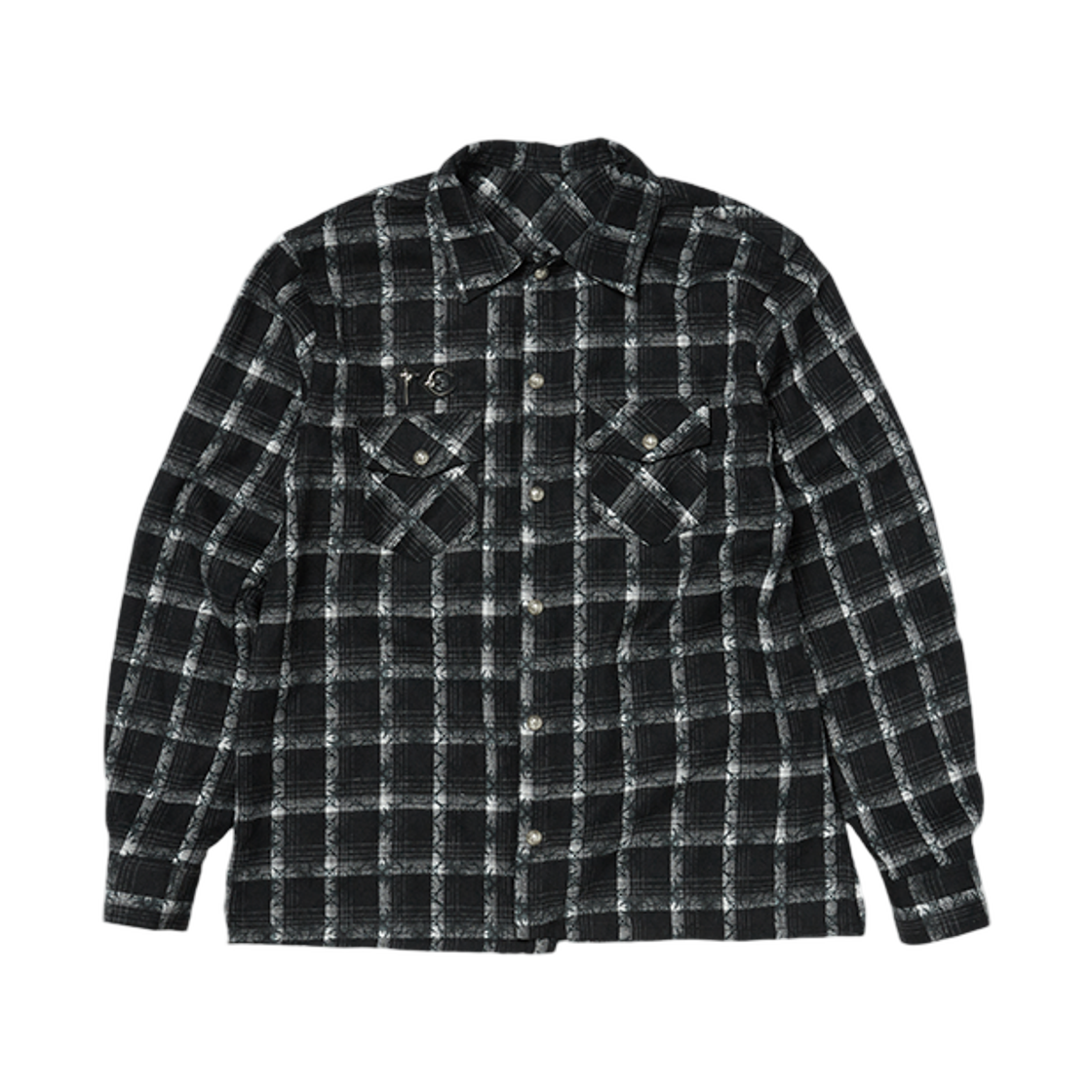 - Thug Club TC All Over Pattern Shirt Black