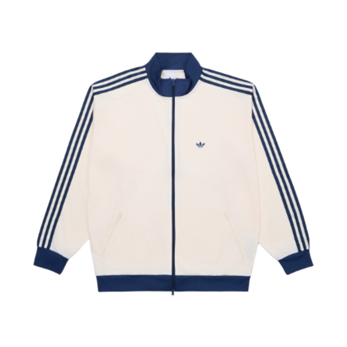 아디다스 BB 트랙 탑 크림 화이트 - KR 사이즈(Adidas BB Track Top Cream White - KR Sizing)