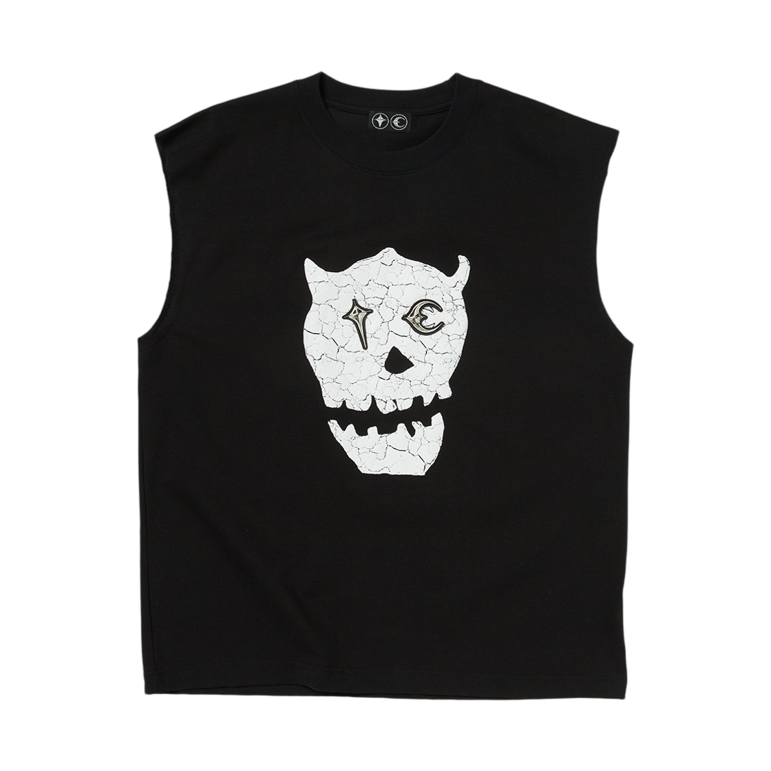 떠그 클럽 TC 스컬 슬리브리스 블랙(Thug Club TC Skull Sleeveless Black)