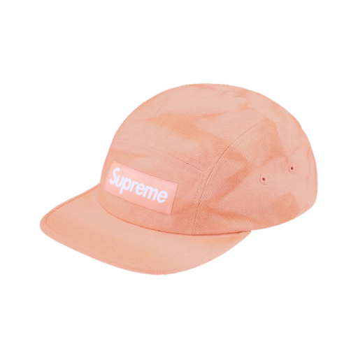 - Supreme Denim Camp Cap Peach - 25FW