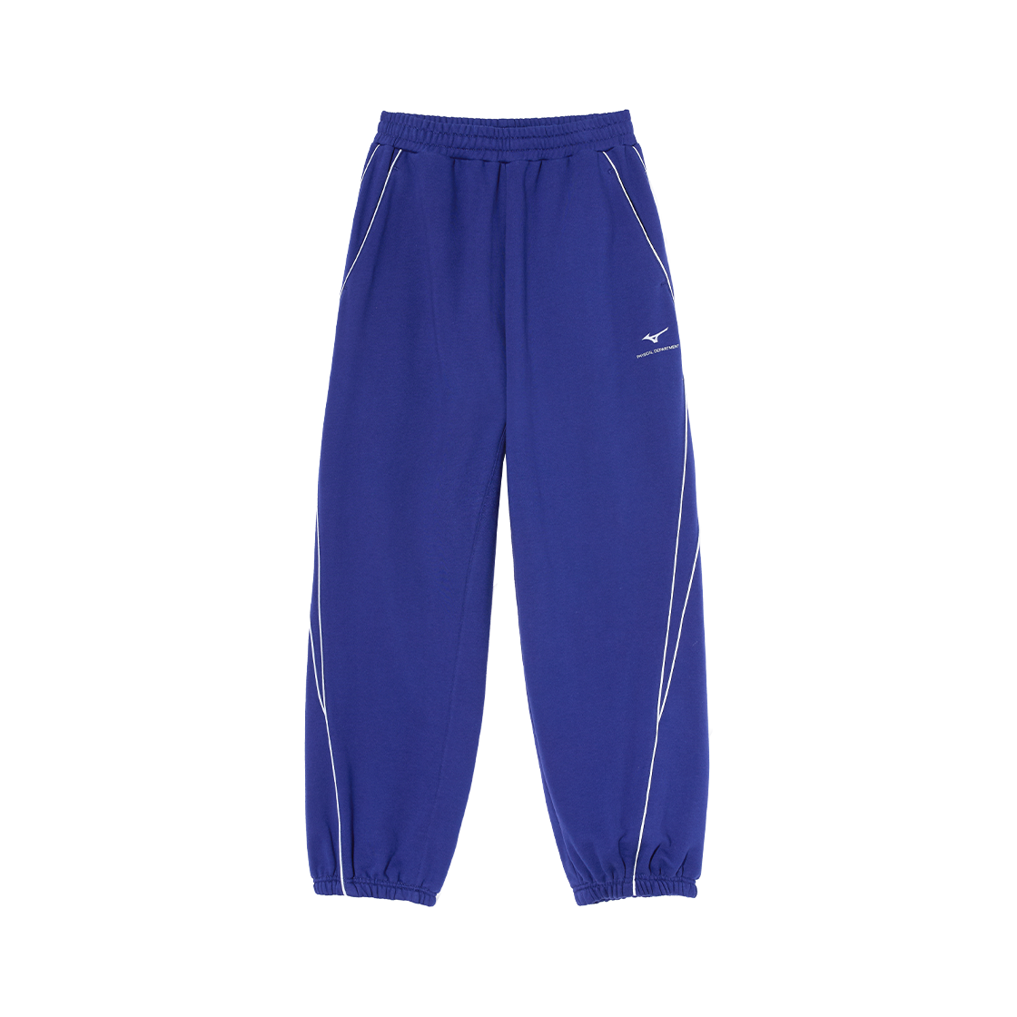 피뎁트 X 미즈노 파이핑 스웻팬츠 블루([Phyps Dept X Mizuno] Piping Sweat Pants Blue)