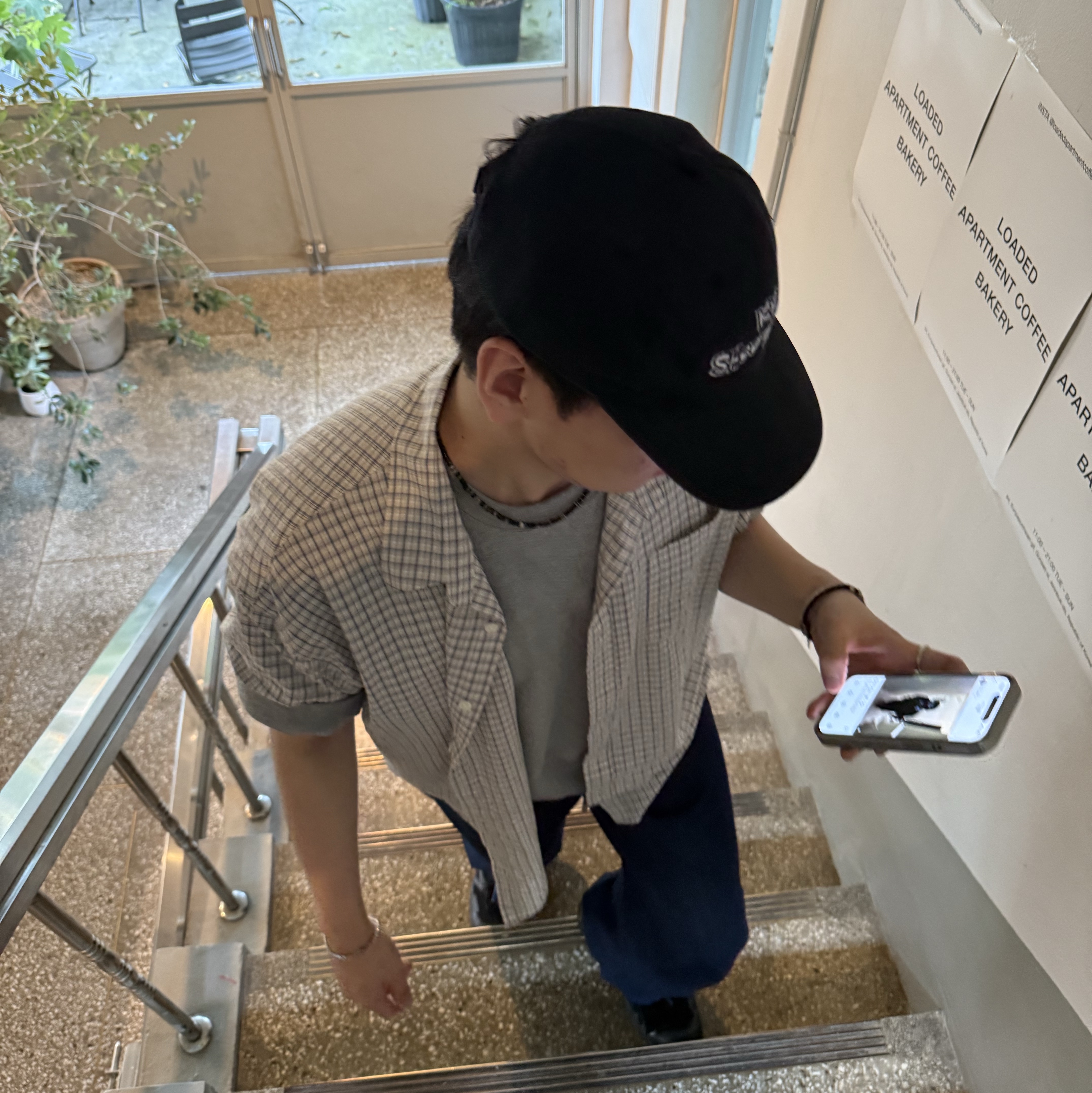 Millo Archive Reflect Curved Raw Pants Indigo Blue, Salomon XT-6 ADV Black 착용 스타일