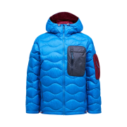 Peak Performance Helium Utility Down Hooded Jacket Azure Ascent