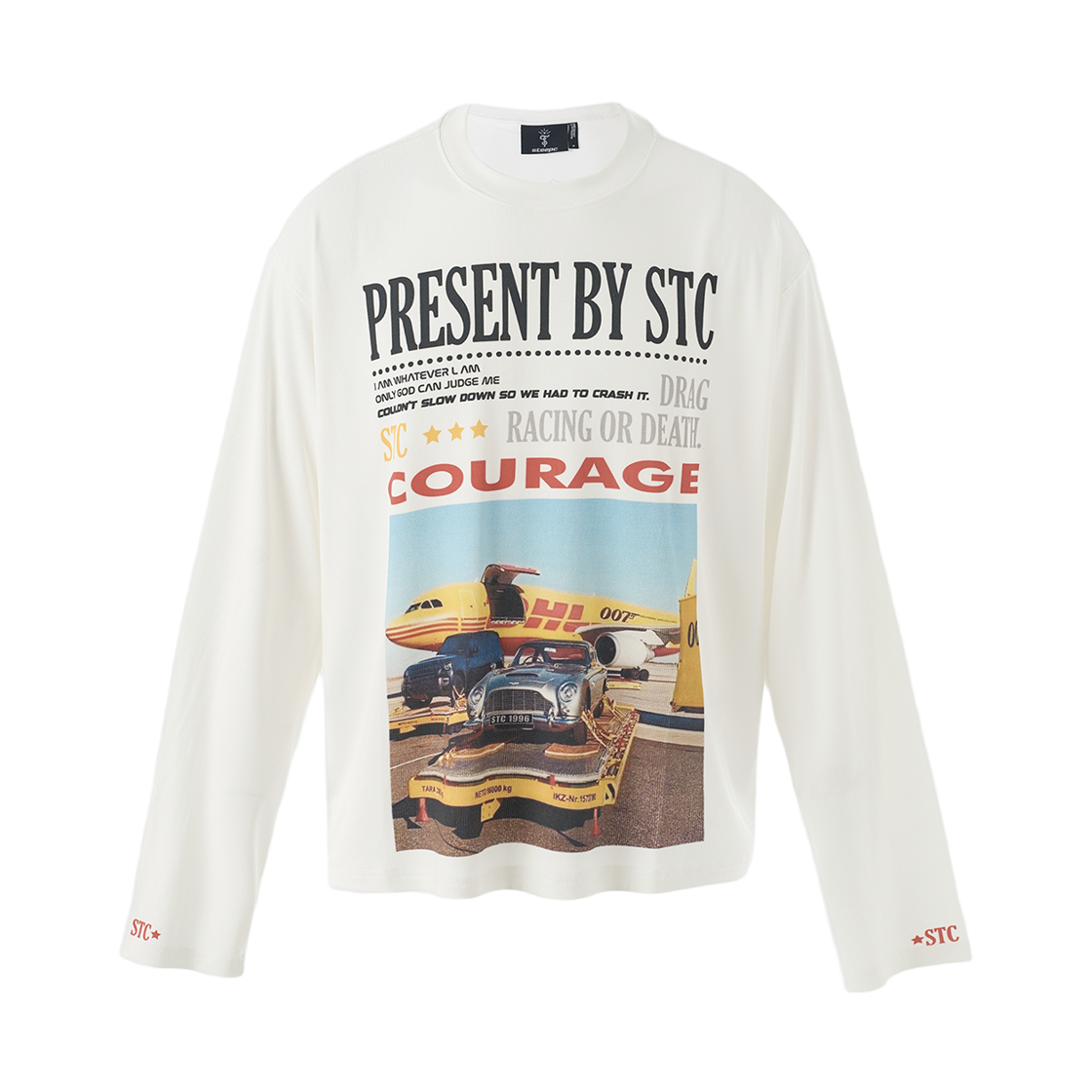 ST-25FW-TS-WT-29 STEEPC Courage cuttin longsleeve