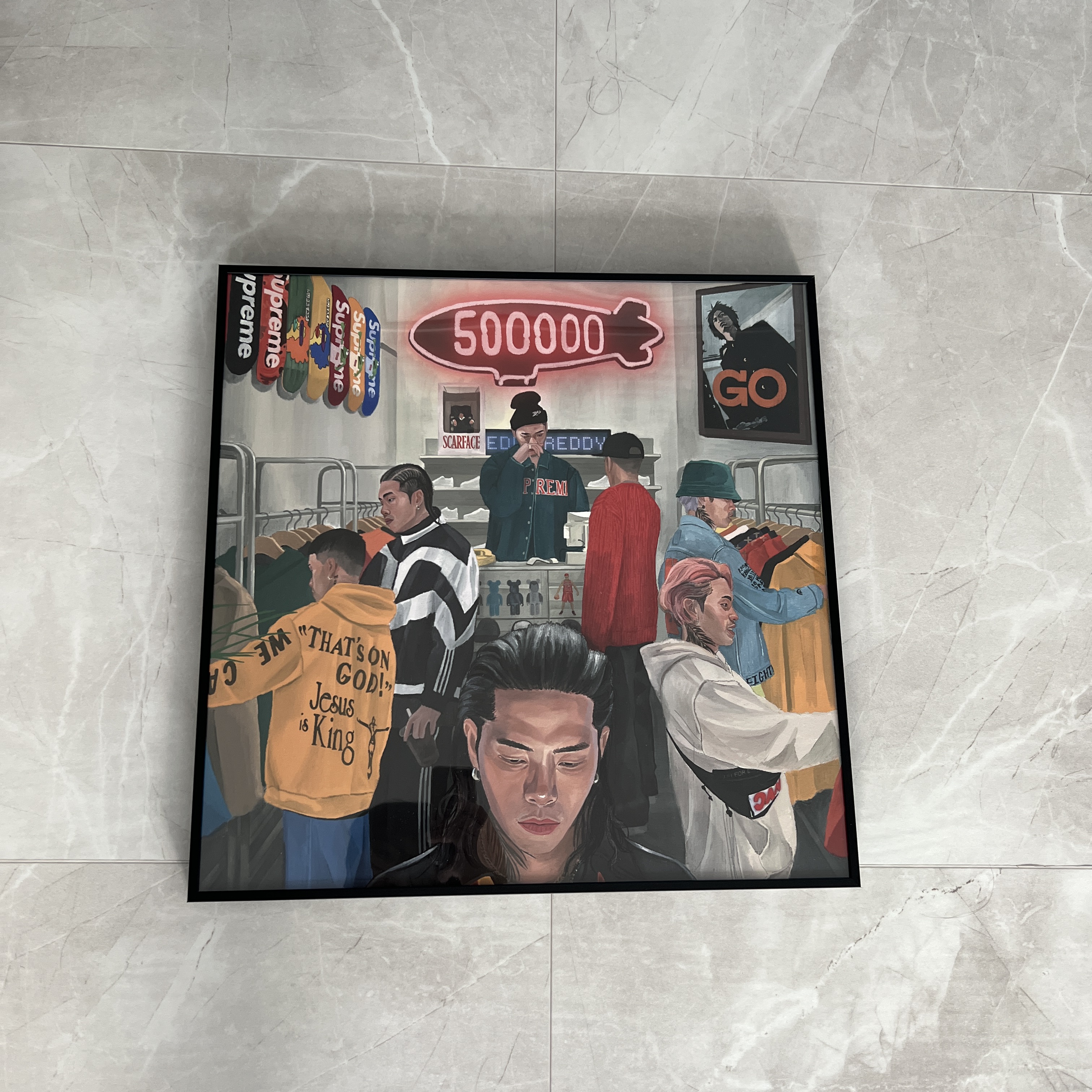 Reddy 500000 LP 착용 스타일