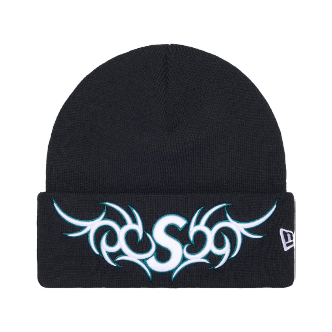 슈프림 뉴에라 트라이벌 S 로고 비니 네이비 - 25FW