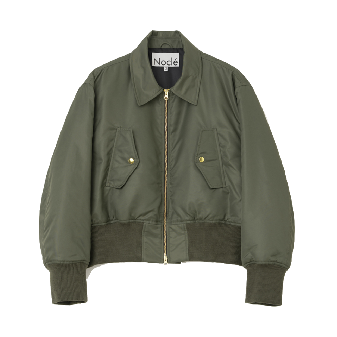 NOC123 Nocle Colt Tanker Jacket Khaki