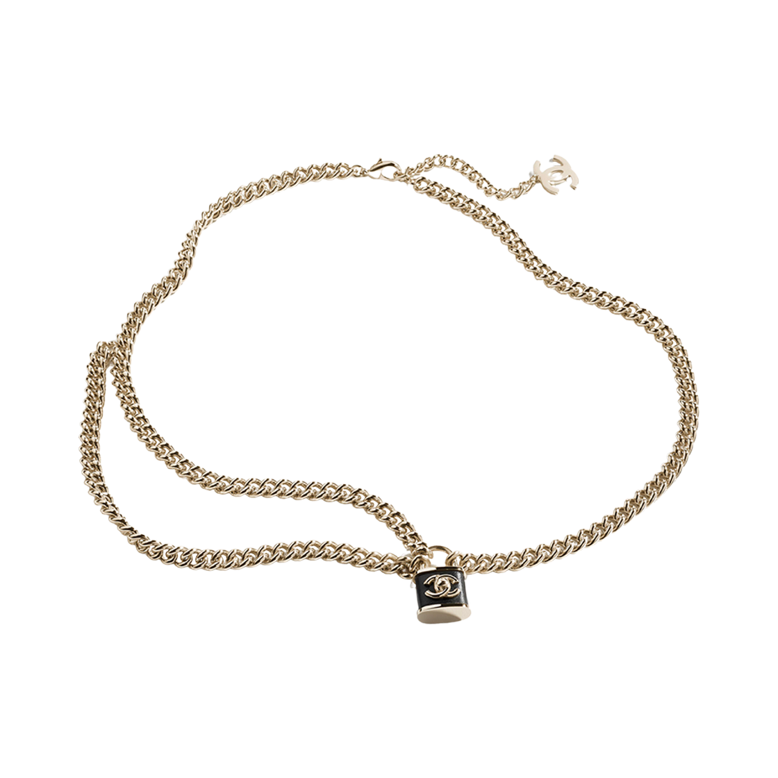 샤넬 체인 벨트 메탈 램스킨 & 골드 블랙(Chanel Chain Belt Metal Lambskin & Gold Black) - 1